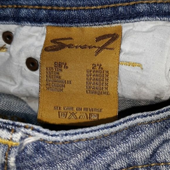 Faded Seven7 Classic Flare‎ Jeans Low Rise/Waist 29 - Picture 8 of 8